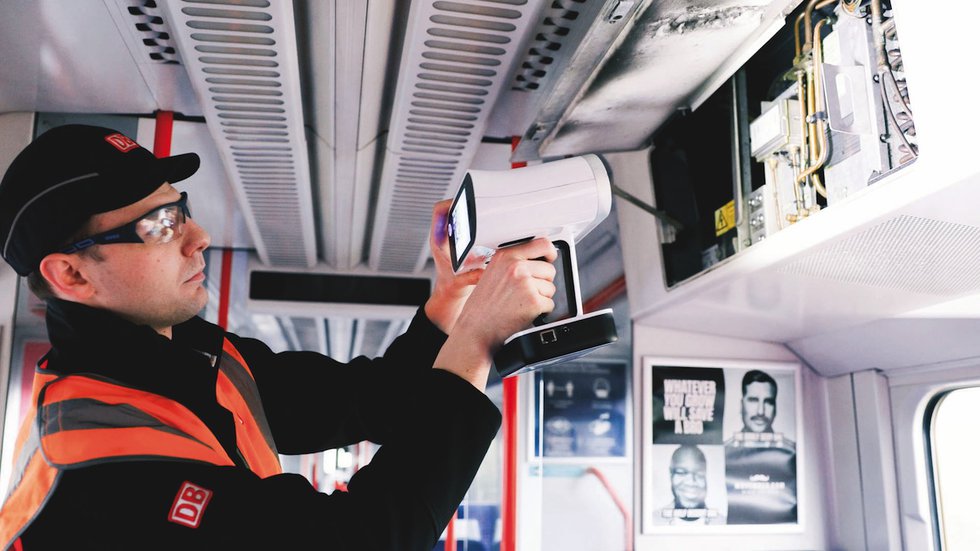 3D scanners are used to digitise components 3D scanners are used to digitise components