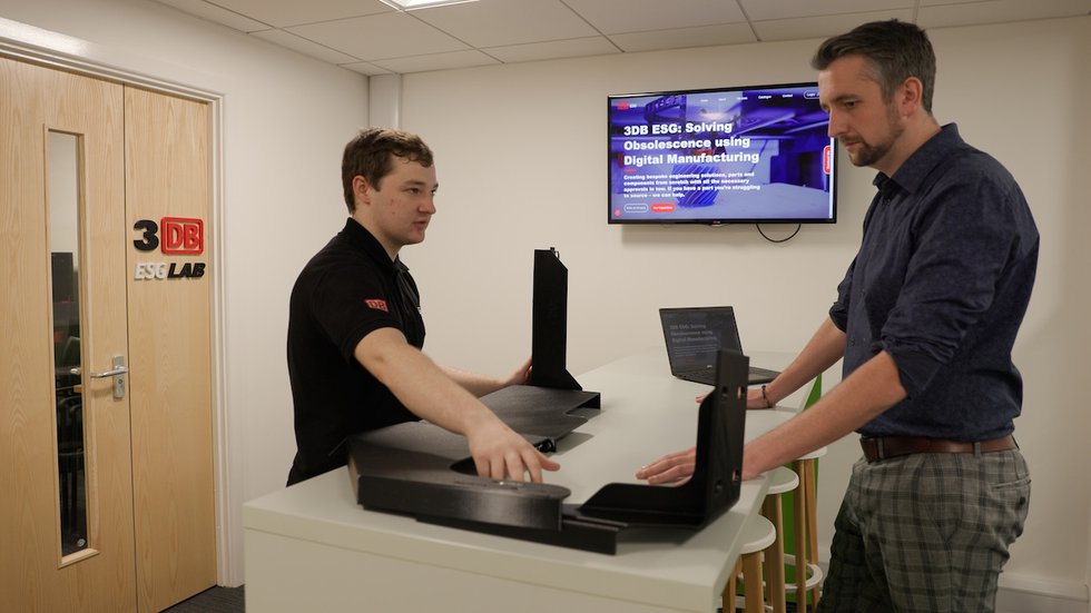 Inside DB ESG's Derby-based lab Inside DB ESG's Derby-based lab