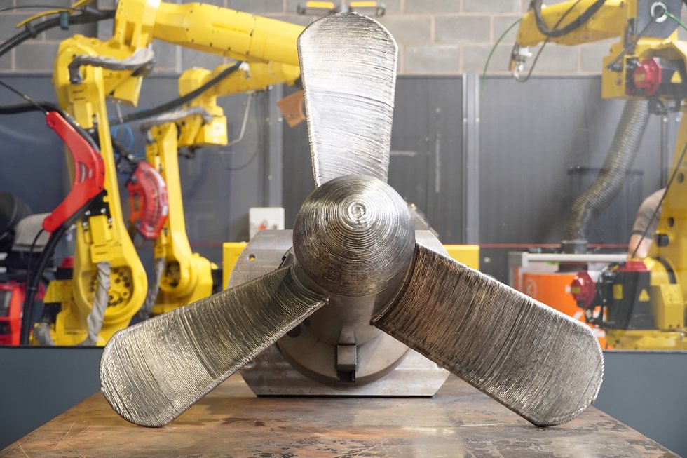 DED propeller demonstrates hybrid capabilities