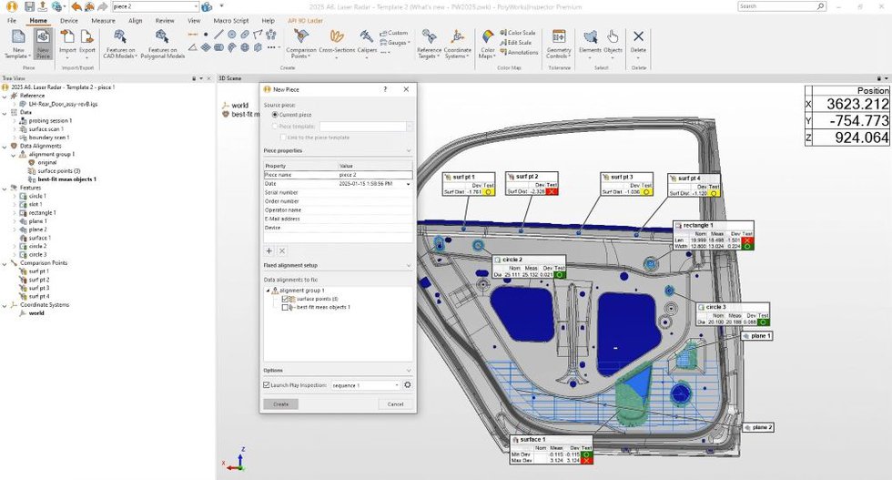 PolyWorks|Inspector 2025 is designed to provide metrologists with a scalable solution that boosts productivity.