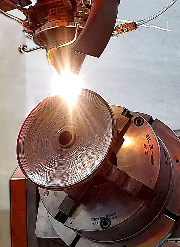 [Photo 1] Ti-6Al-4V Cryogenic High-Pressure Vessel Under Fabrication via Laser-Wire DED Process.jpg