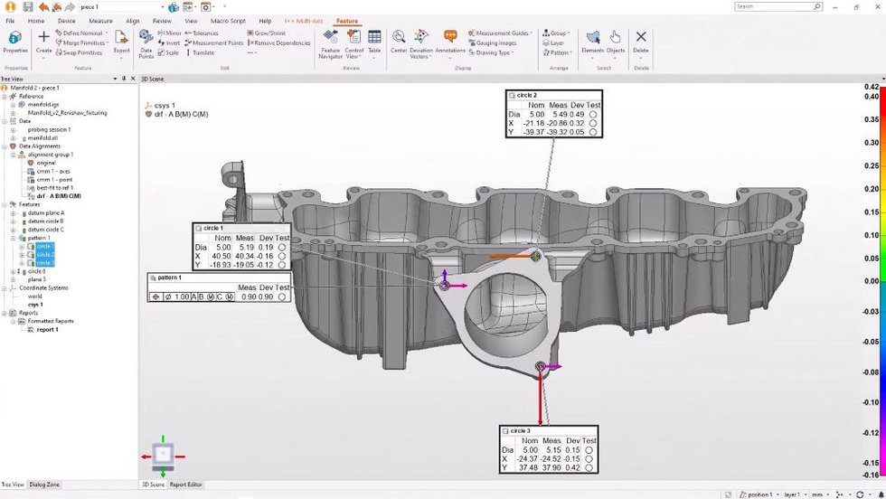 CNC CMM Scan PolyWorks|Inspector.