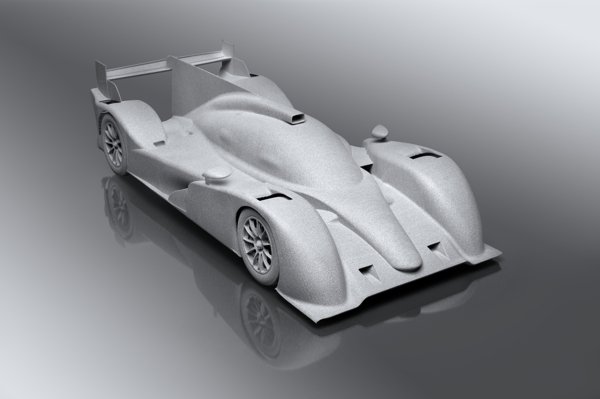 SLS Alumide model of endurance racer