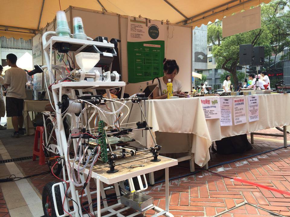 Fabraft collected the as many cups as possible and recycled them Fabraft collected the as many cups as possible and recycled them