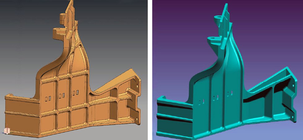 Weight reduction with 3D printing Weight reduction with 3D printing