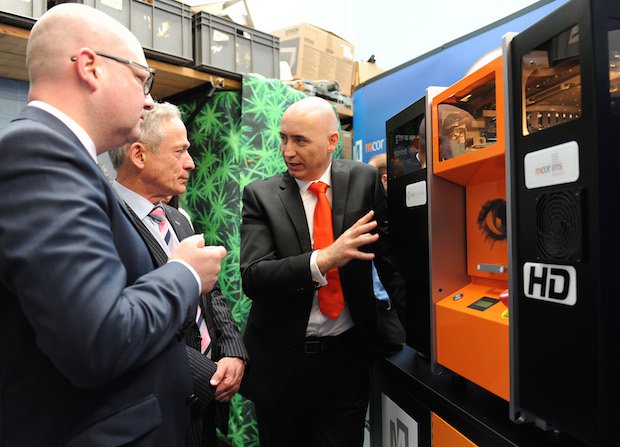 Conor showcases Mcor's technology to Ministers Nash (Left) and Bruton (Centre).jpg