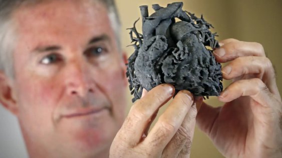 3D heart close-up 3D heart close-up