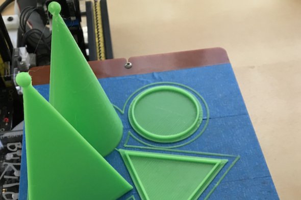 3D printed shapes 3D printed shapes