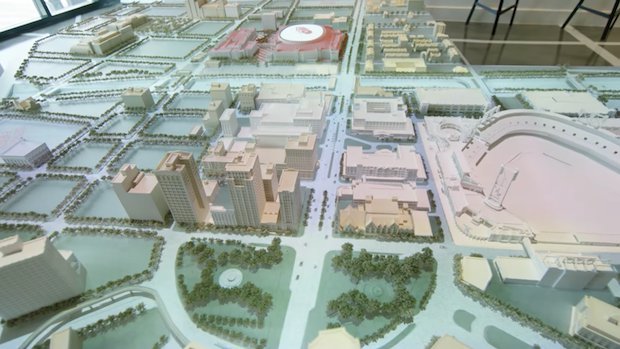 Detroit stadium regen 4 Detroit stadium regen 4