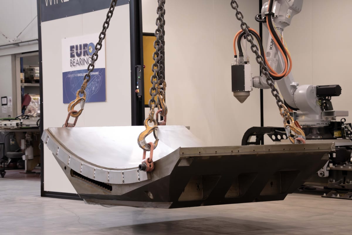 Eurobearings deploys Meltio Engine Robot Integration to support marine, defence & energy customers