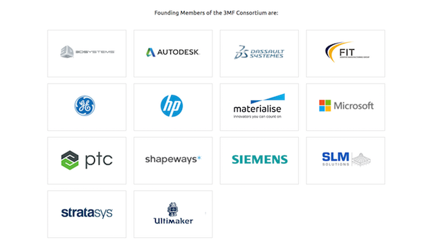 3MF Consortium Founding Members pre-EOS      EOS will join a host of other additive manufacturing companies as Founder members of 3MF Consortium.