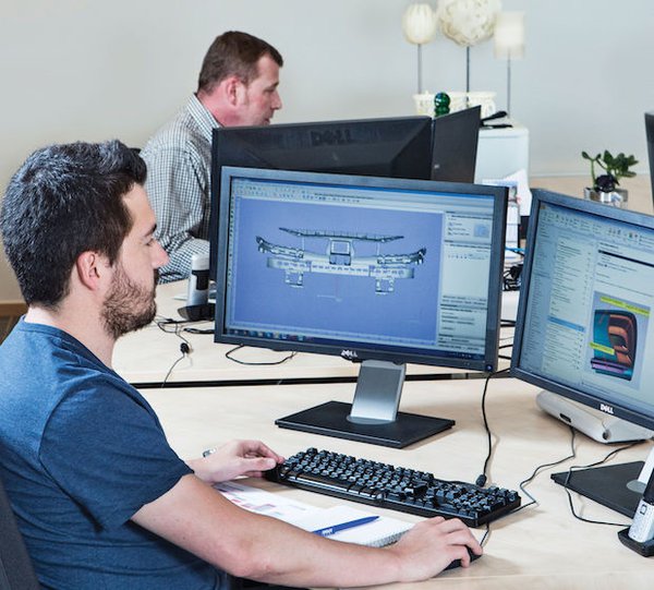 Materialise Magics 3D Print Suite software                Magics 3D Print Suite software in use