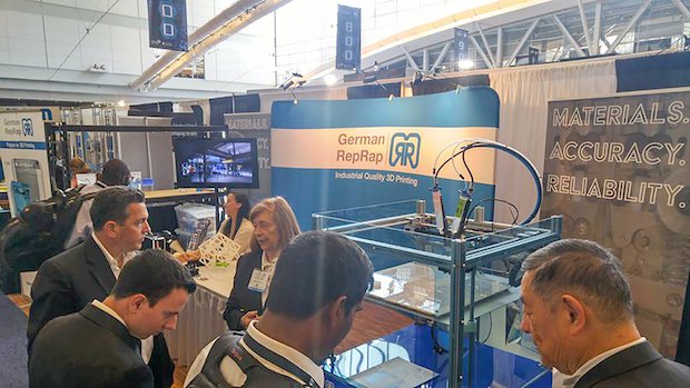 German RepRap RAPID 2017      German RepRap presenting its latest 3D printing technology at RAPID+TCT 2017.