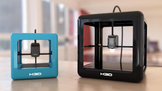 M3D Pro & Micro+ printers      The Micro+, left, and the M3D Pro, right.