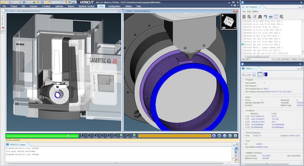 CGTech AM Vericut software      "Adding this cutting-edge technology to VERICUT provides unique solutions that address the needs of our customers taking advantage of the rapidly expanding ...