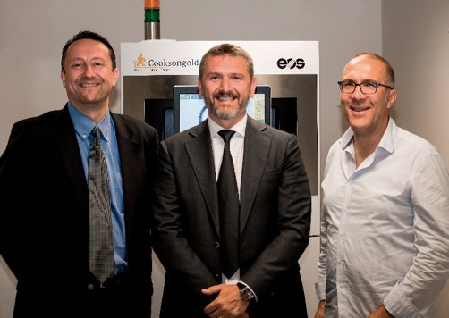 Cooksongold BMC                Mr Martin Bach – Managing Director Cooksongold; Mr Carlo Massavelli – CEO & Chairman B.M.C. srl; Mr Maurizio Bozza – CEO & Chairman B.M.C. srl - Cooksongold