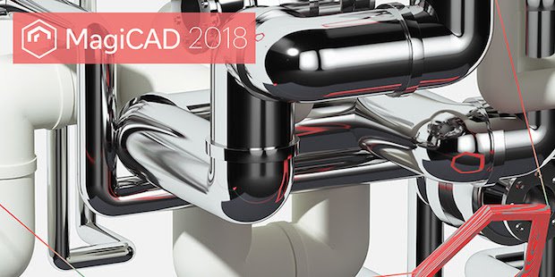 Progman MagiCAD 2018      The MagiCAD 2018 program supports Autodesk’s Revit and AutoCAD software.