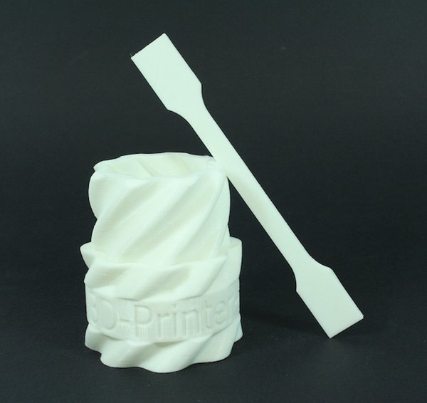 A1 Filament prototype part                A prototype that matches the function and appearance of the final product made with A1Filament's bio-degradable product.