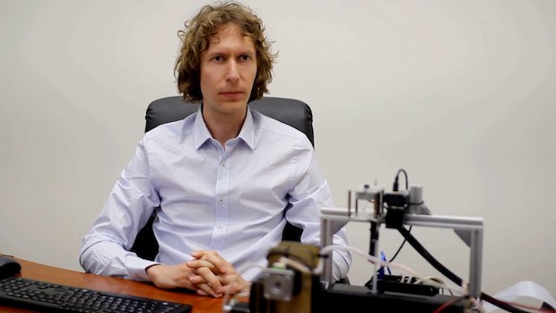 Neurotechnology ultrasonic 3d printing      Dr Osvaldas Putkis explains the research group's patent-pending ultrasonic 3D printing technology. - Neurotechnology/ YouTube