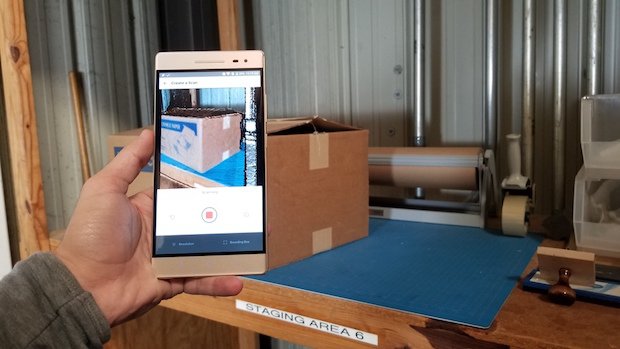 Scandy Pro Tango      With Scandy Pro, the New Orleans-based company turns Tango into a versatile 3D printing companion.