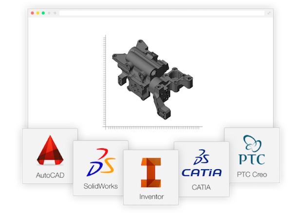 RP Platform CAD software      RP Platform's system can work with more than 20 of the most commonly used CAD formats.