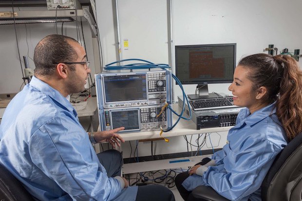 MSU Denver Lockheed Martin      MSU Denver students like Rubi Solis (right) will benefit from Lockheed Martin’s $1 million grant to harness new manufacturing technology for space programs....