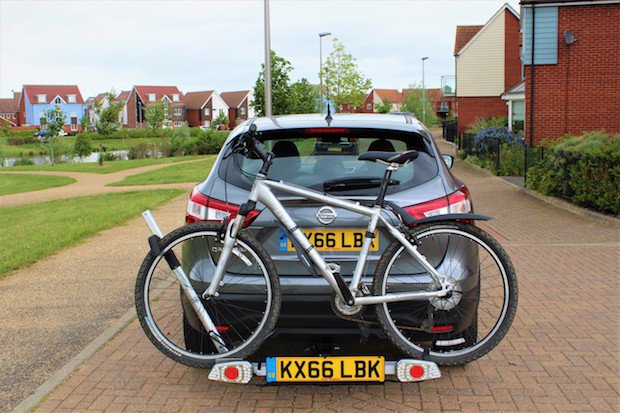 Proto Labs cycle carrier prototype      The cycle carrier in use.