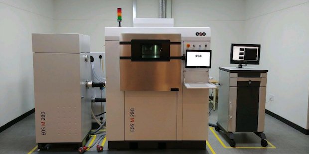 Z3DFAB EOS M 290      The EOS M 290 with EOSTATE MeltPool in the Z3DFAB digital AM facility. - Z3DFAB