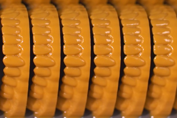 Structo Materialise tooth moulds      Teeth moulds 3D printed with Structo's Mask Stereolithography 3D printing technology.