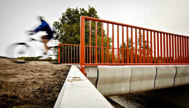 Bicycle Bridge (TUE and Royal Bam group)      The 3D printed bridge developed for cyclists in The Netherlands.