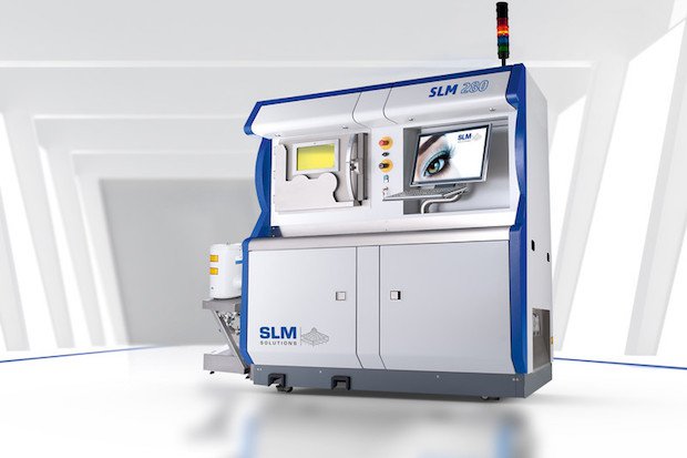 The SLM Solutions 280 2.0 machine.