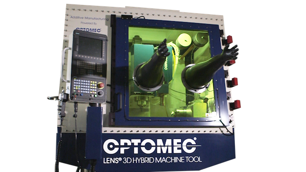 LENS Hybrid 3D Machine Tool      LENS Hybrid 3D Machine Tool
