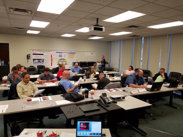 Ricoh UL education      UL and Ricoh training the trainers.