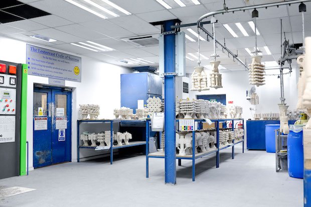 Lestercast foundry in the UK. - portraitcollective/Sam Bowles