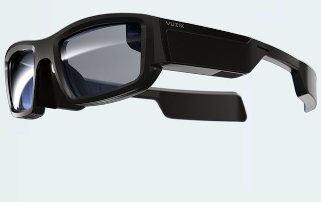 Vuzix Blade smartglasses luxexcel lenses      The Vuzix Blade AR smartglasses with Luxexcel 3D printed lenses. - Vuzix Corp