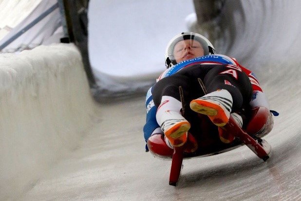 Stratasys Luge      Team USA worked with the Composite Solutions Group at Stratasys to gear up for the Winter Games.