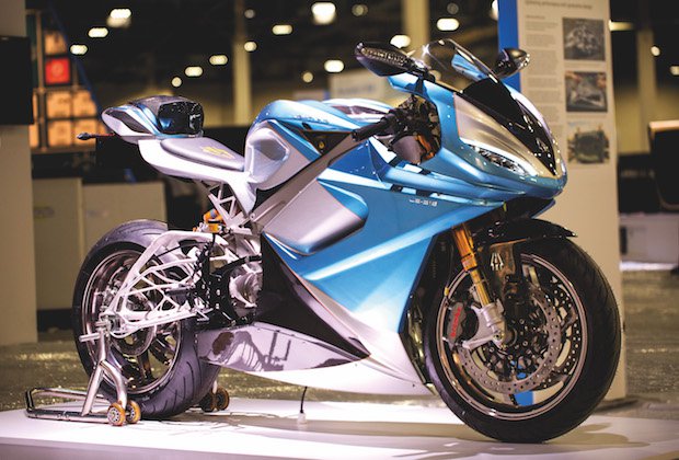 New swingarm designed using Autodesk's generative design tools.