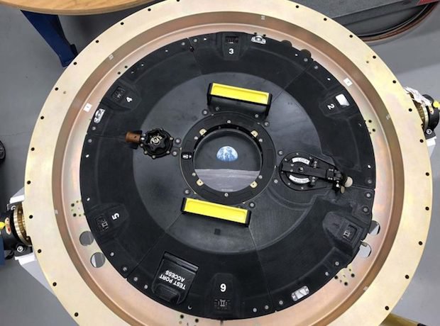 The Orion spacecraft docking hatch door was 3D printed with Stratasys Antero 800NA.