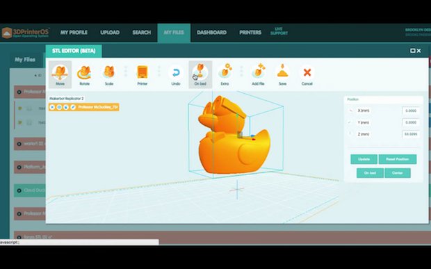 3DPrinterOS/ YouTube