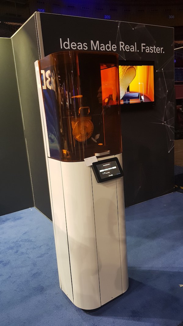 NewPro3D NP1                The NP1 showcased at RAPID + TCT 2018.