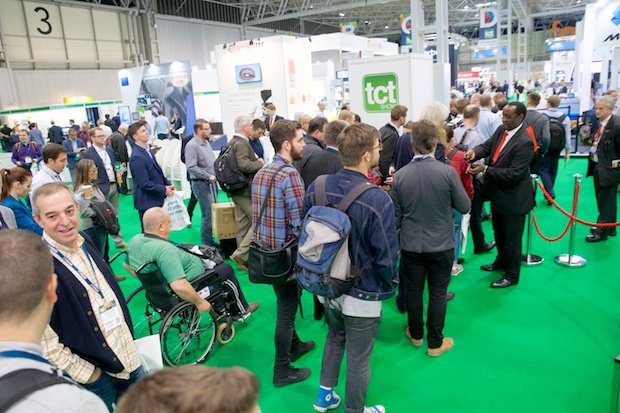 TCT Show floor      Over 10,000 professionals from 60 countries will attend TCT Show across three days.