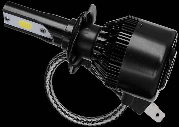 Betatype headlight component      Automotive LED headlight heatsink component. - Betatype