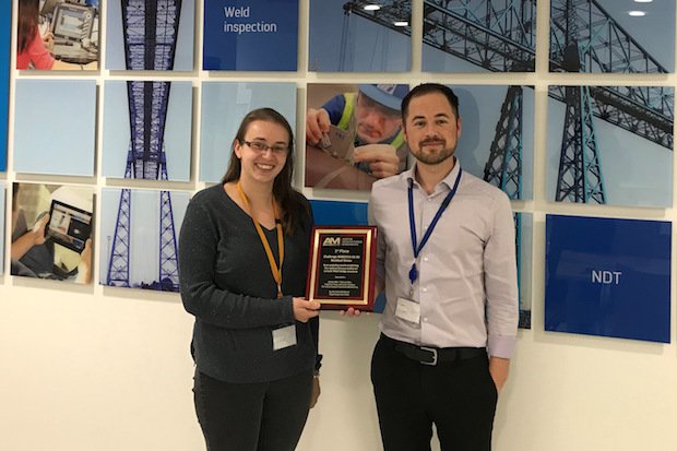 TWI AM Bench challenge      Madie Allen, National Structural Integrity Research Centre (NSIRC) student at Brunel University London and Tyler London, Team Manager, Numerical Modelling and O...