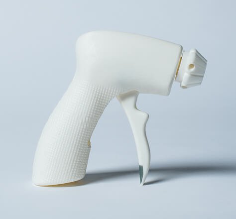 Carbon MPU 100                A surgical tool handle additively manufactured with the MPU 100 material. - Carbon