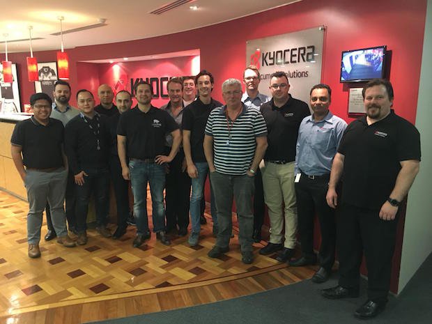 Kyocera training      Leapfrog sales and technical training at Kyocera Document Solutions Headquarters in Sydney, Australia.