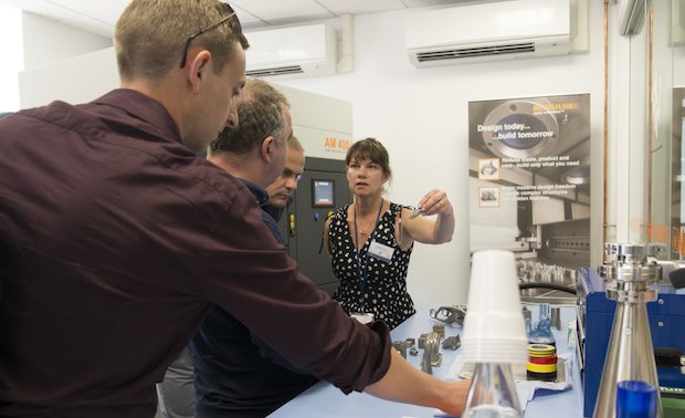 Janine Downs, Project Officer for Huddersfield Innovation & Incubation Project (HIIP) discusses design for and use of metal AM.