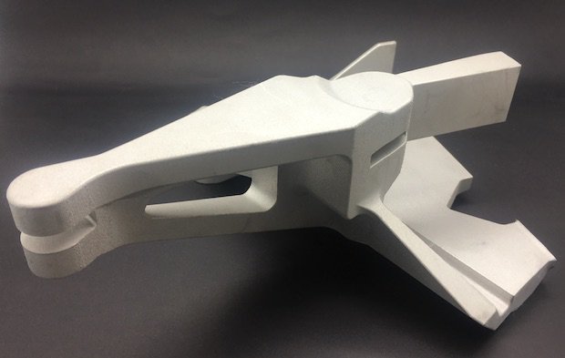 GE Additive PDOS additive bracket for GEnx-2B engine.