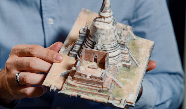 Google Arts and Culture Strat J750      A 3D printed model of Ayutthaya temple in Thailand, produced using the Stratasys J750. - Fiona Roberts