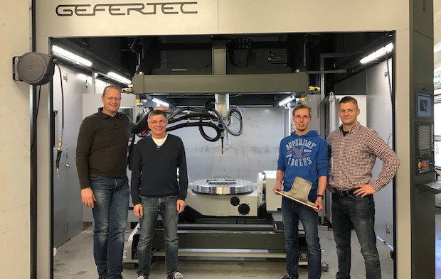 Aircraft Philipp to install GEFERTEC arc605 metal 3D printer.