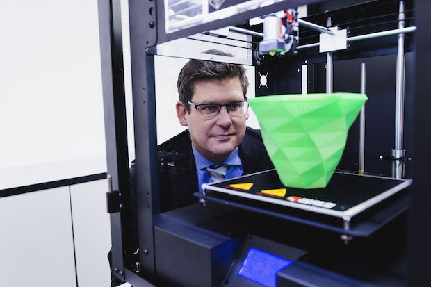 SC-01 launch Kora 3D      Kora MD Steve Burrows with the SC-01